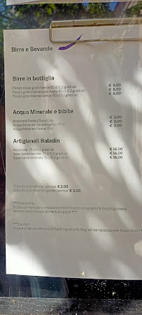 La Torre di Merlino à Lecce menu