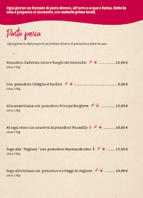 LA TAGLIATA - Cittaducale à Cittaducale menu