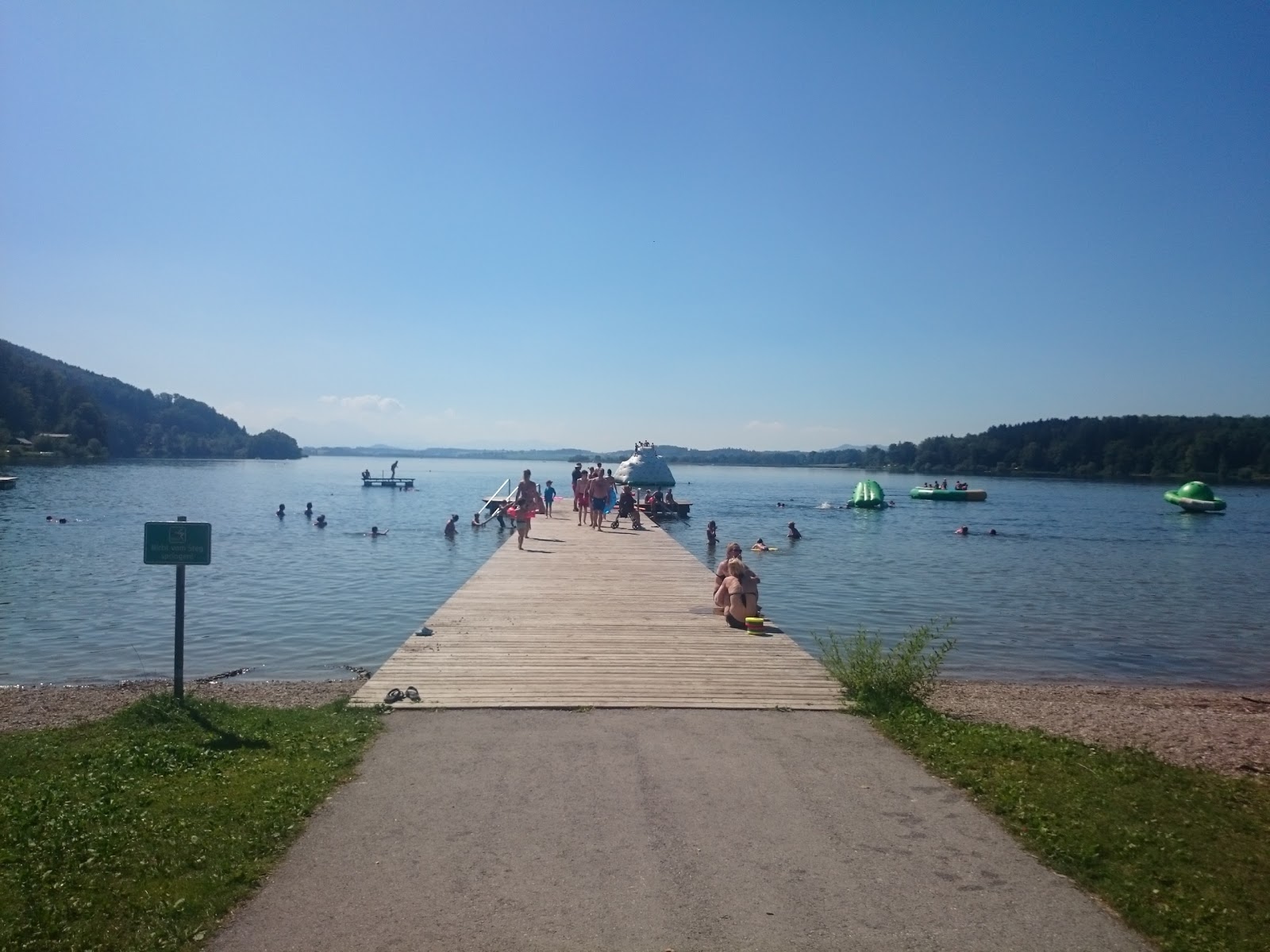 Fotografija Wallersee Strand udobje območja