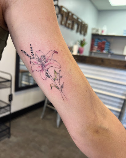 Explore state of texas tattoo ideas, creative tattoo ideas in Arlington, available at Rock and Rose Tattoo