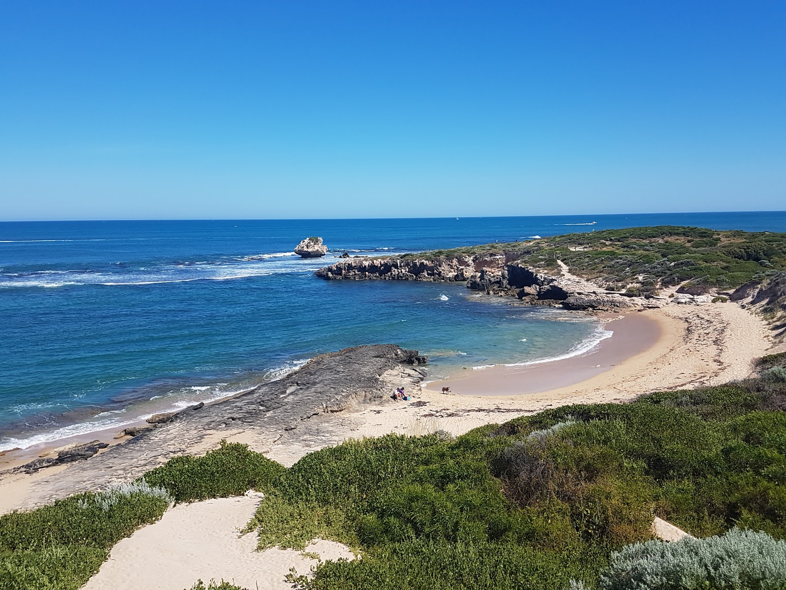 Φωτογραφία του Cape Peron Beach με επίπεδο καθαριότητας πολύ καθαρό