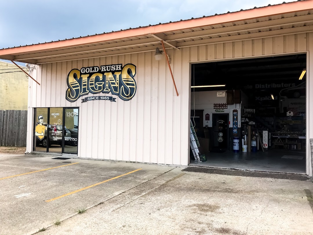 Gold Rush Signs