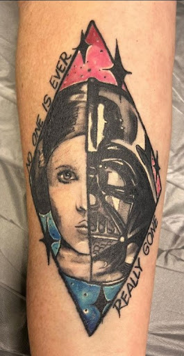 Explore mother son tattoo ideas, creative tattoo ideas in Mesa, available at Ranger Tattoo & Piercing