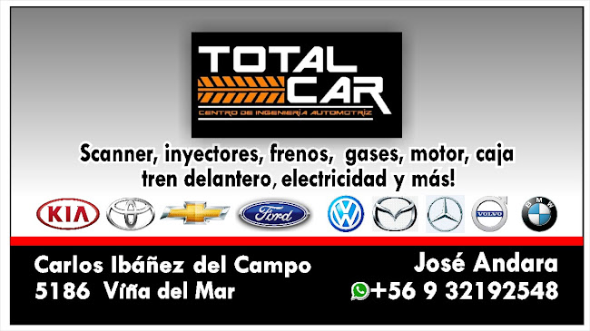 Comentarios y opiniones de Total car taller automotriz accesorios y lubricantes
