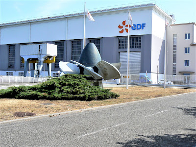 Centrale hydroélectrique EDF de Fessenheim à Fessenheim