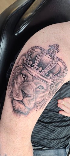 Explore infinity sign tattoo ideas, creative tattoo ideas in Stetsonville, available at Solace Ink Company LLC