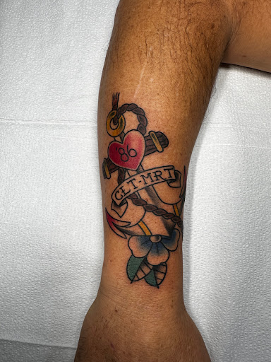 Explore love you more tattoo ideas, creative tattoo ideas in Richland, available at The Green Room Tattoo Lounge