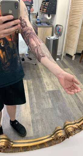 Explore rib cage tattoo ideas, creative tattoo ideas in Berwyn, available at Stones Throw Tattoo & Gallery