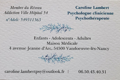 Caroline Lambert - Psychologue clinicienne Psychothérapeute à Vandœuvre-lès-Nancy