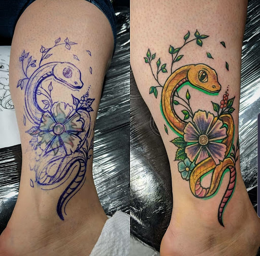 Explore mother daughter son tattoo ideas, creative tattoo ideas in Phoenix, available at Grand Avenue Tattoo & Piercings