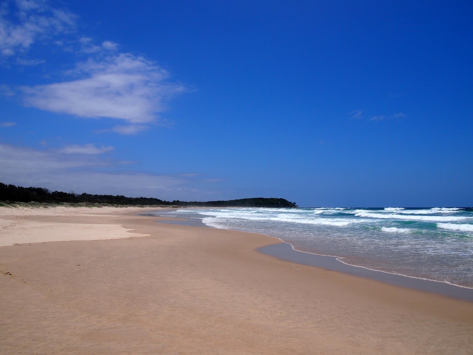 Φωτογραφία του Back Beach με μακρά ευθεία ακτή