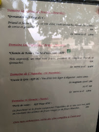 Restaurant La Cuisine Du Boucher à Saint-Quentin-la-Poterie (le menu)