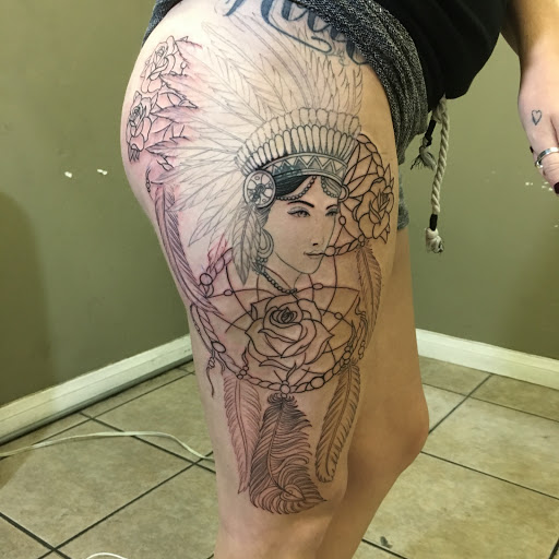 Explore hadestown tattoo ideas, creative tattoo ideas in Bakersfield, available at Bakersfield Tattoo & Piercing