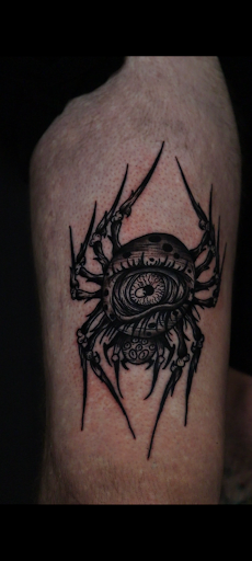 Explore flower tattoo ideas, creative tattoo ideas in Castleton On Hudson, available at Dark Omen Tattoo