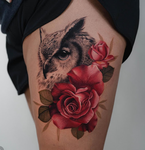 Explore grandma tattoos ideas, creative tattoo ideas in Dallas, available at Eden Body Art Studios