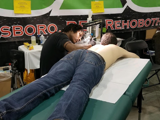 Explore love and war tattoo ideas, creative tattoo ideas in Feasterville Trevose, available at Tattoo Galaxy (Feasterville) Piercing & Custom tattoos