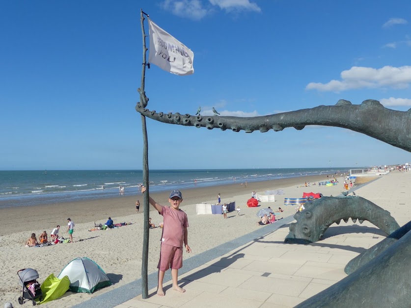 A la plage Dunkerque à Dunkerque (Nord 59)