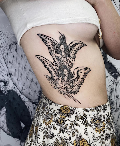 Explore bridgerton tattoo ideas, creative tattoo ideas in Carefree, available at Lucid Arts - Design & Tattoo