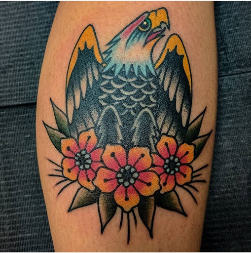 Explore kidney tattoo ideas, creative tattoo ideas in Orange, available at Black Palm Tattoo