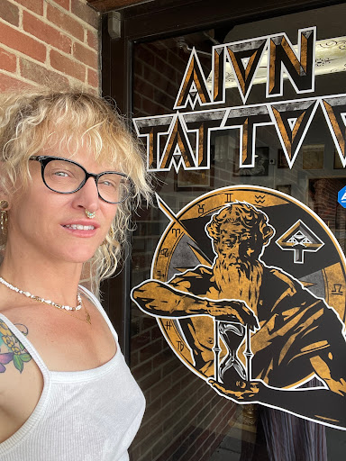 Explore full neck tattoo ideas for men, creative tattoo ideas in Utica, available at Modern Primitive Tattoo