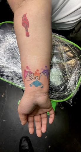 Explore wifes name tattoo ideas, creative tattoo ideas in Meridian, available at Creative Pain Tattoo Studio