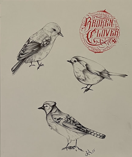 Explore cool arm sleeve tattoo ideas, creative tattoo ideas in Tucson, available at Broken Clover Tattoo and Piercing