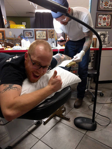 Tattoo Shop «Aces Tattoos», reviews and photos, 1776 Teasley Ln, Denton, TX 76205, USA