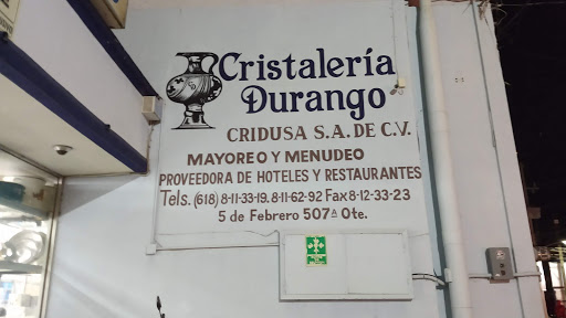 Cristalería Durango