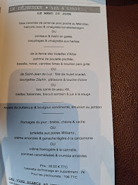 Restaurant gastronomique Café Bras à Rodez (la carte)