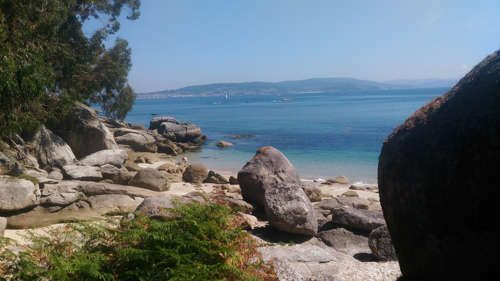 Foto van Praia Buceiro met beige zand oppervlakte