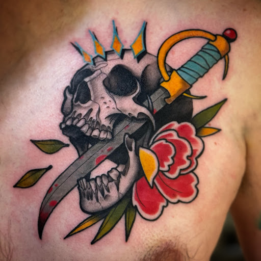 Explore foot tattoo cover up ideas, creative tattoo ideas in Bradley, available at The 22 Tattoo Company