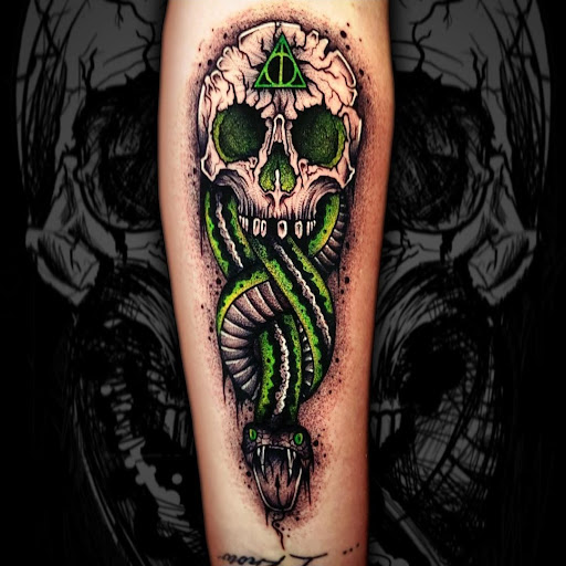 Explore bug tattoo ideas, creative tattoo ideas in Fountain, available at United Tattoo