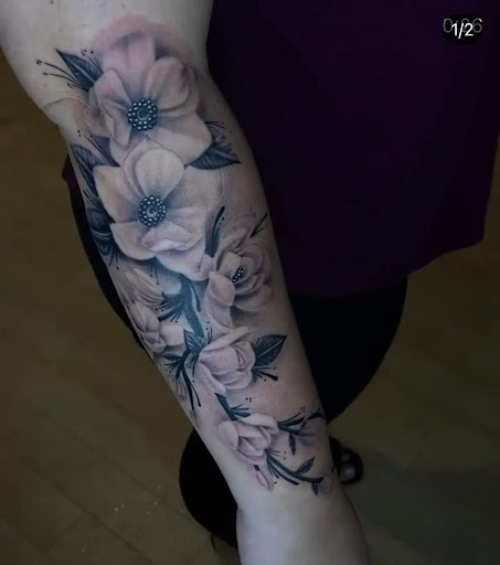 Explore upper shoulder tattoo ideas, creative tattoo ideas in Fort Wayne, available at Grade A Tattoos and Body Piercing