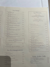 Restaurant Le Vesuvio - Cannes à Cannes carte