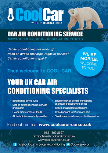 Cool Car Air Conditioning Specialists - Birmingham - HVAC contractor
