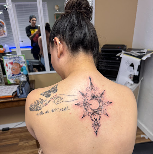 Explore possum tattoo ideas, creative tattoo ideas in Albuquerque, available at Albuquerque Ink tattoo College Plaza