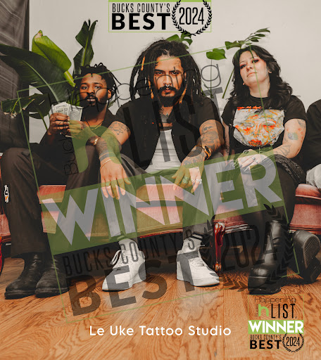 Explore black medusa tattoo ideas, creative tattoo ideas in Southampton, available at Le Uke Tattoo Studio
