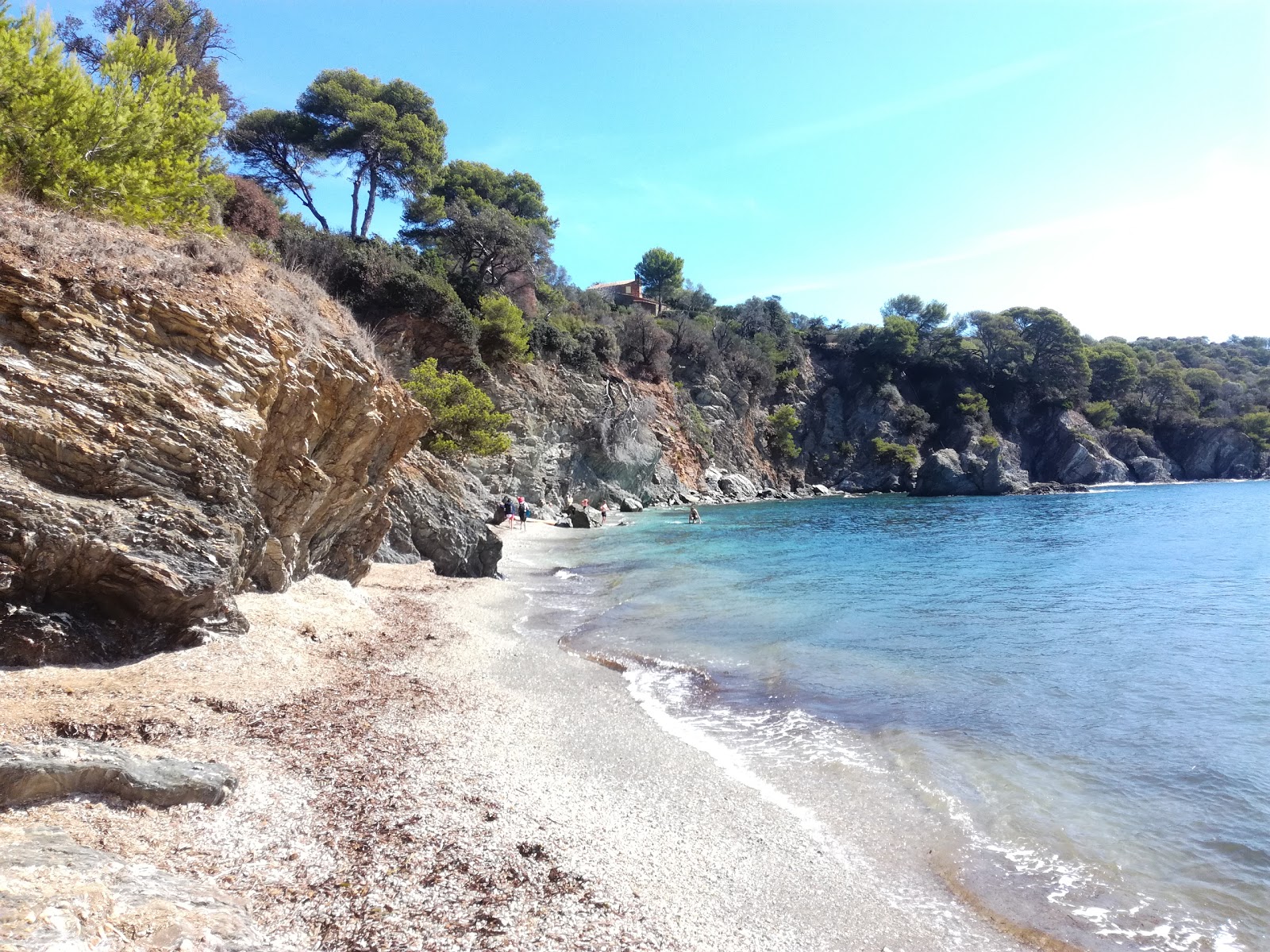 Foto af Plage des Darboussieres med små multi -bugter