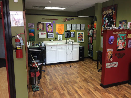 Explore family quote tattoo ideas, creative tattoo ideas in Chicago, available at Shreds Inferno Custom Tattoos