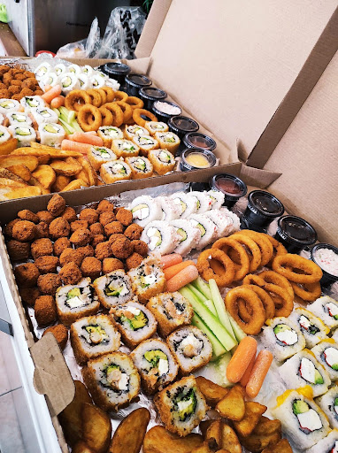 Sushi and snacks