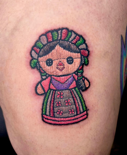 Explore wolf tattoo ideas for men, creative tattoo ideas in Corcoran, available at La Raza Tattoo 2