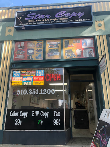 Star Copy, 126 Joaquin Ave, San Leandro, CA 94577, USA, 