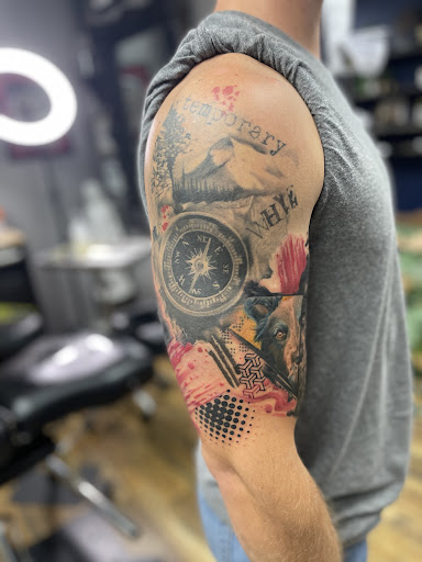 Explore south carolina tattoo ideas, creative tattoo ideas in Huntington, available at Golden Dagger Tattoos and Piercings