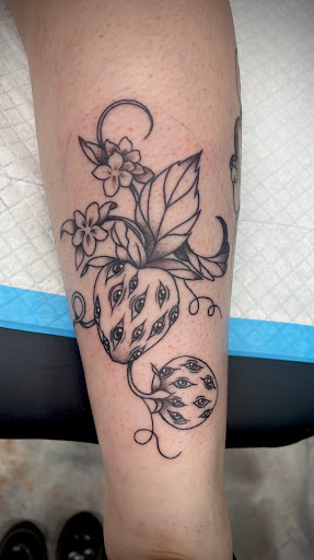 Explore forearm tattoo idea, creative tattoo ideas in Laredo, available at Horikawa Tattoo & Piercing Studios