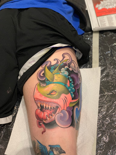 Explore basquiat tattoo ideas, creative tattoo ideas in Tallmadge, available at Killjoy tattoo