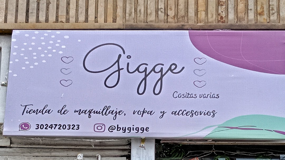 By Gigge Tienda de maquillaje, ropa y accesorios