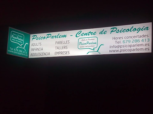 PSICOPARLEM - Centre de Psicólogía i Logopèdia (Centre Sanitari reconegut per la Generalitat) en Gavà, Barcelona