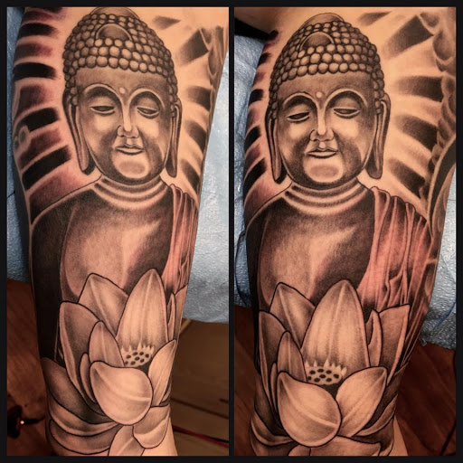 Explore finger print tattoo ideas, creative tattoo ideas in Manassas, available at Exposed Temptations Tattoo