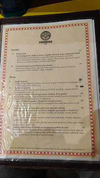 Restaurant latino-américain Pachamama Sud à Marseille (la carte)