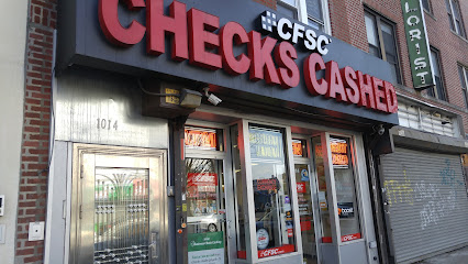 CFSC Checks Cashed Cortelyou